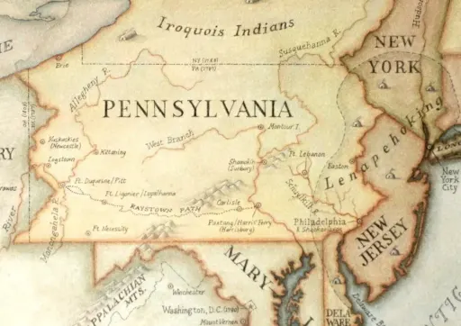 Pennsylvania Map